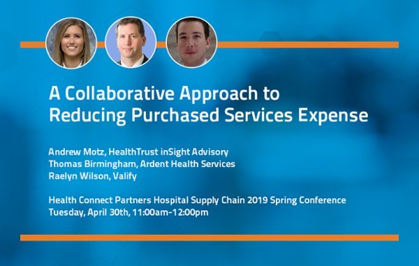 A collaborative approach to reducing purchased services expense