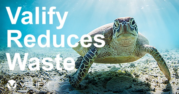 Valify Reduces Waste