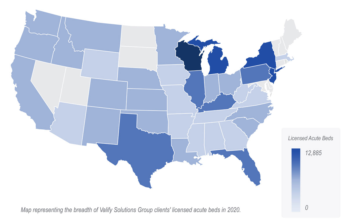 Valify client heatmap