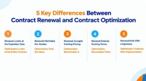 5 Key Differences Between Contract Renewal and Contract Optimization
