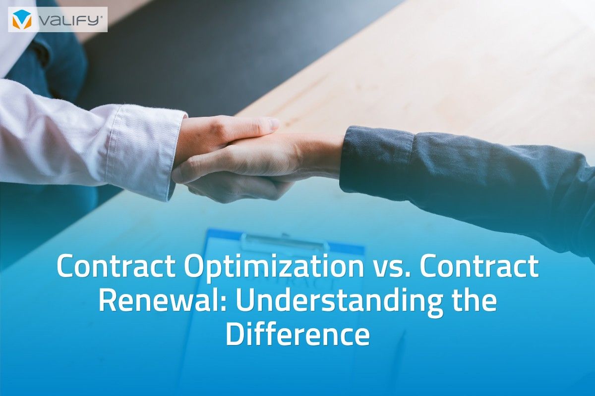 Contract Optimization vs. Contract Renewal: Understanding the Difference